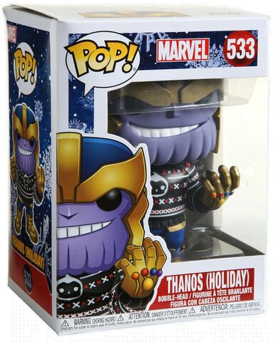 Figurine Funko Pop! N°533 - Marvel Holiday - Thanos